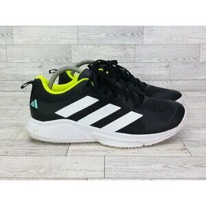Women's Adidas Court Team Bounce 2.0 Black Indoor Volleyball Shoes HP3342 10.5